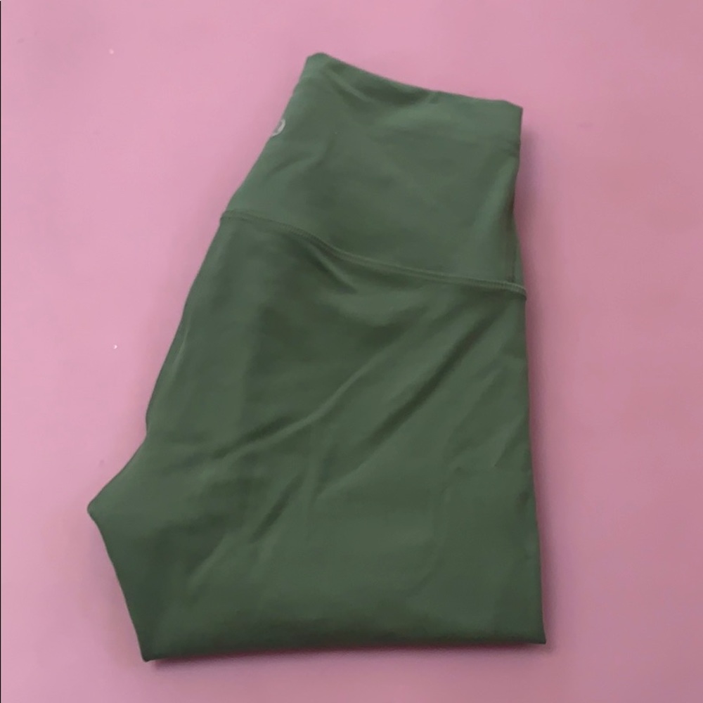 Lululemon Wunder Train Algae Green